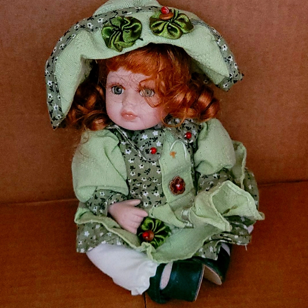 Porcelain baby doll